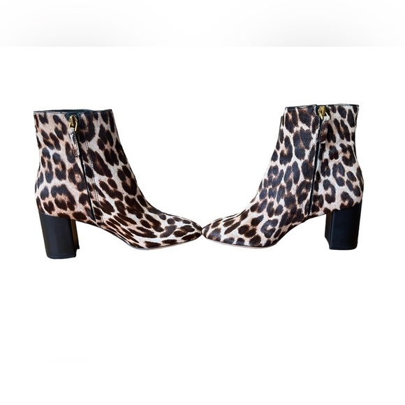 NWOT- Tory Burch Brooke Calf-hair Ankle Boots 6.5 - Picture 4 of 10